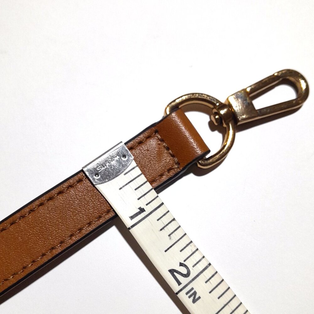 Fossil Brown Leather Adjustable Replacement Purse… - image 3